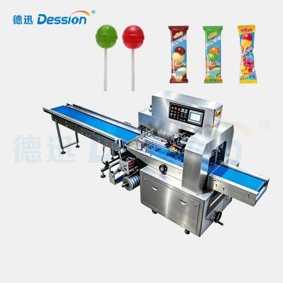 Full Servo Horizontal Automatic Lollipop Packing Machine